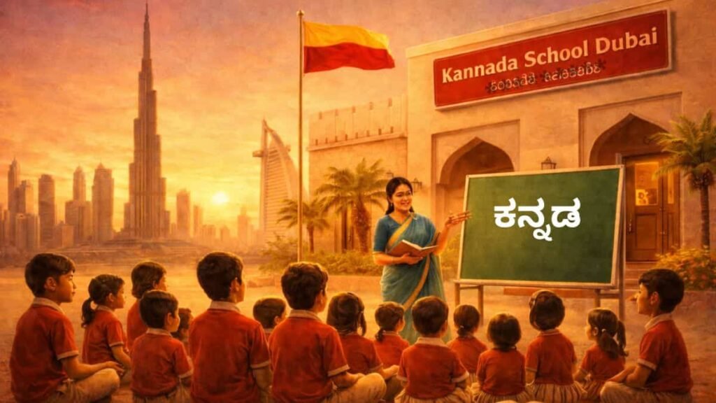 ದುಬೈನಲ್ಲಿ ನಡೆಯುತ್ತಿರುವ ಕನ್ನಡ ಶಾಲೆಯ ದೃಶ್ಯ – ವಿದೇಶದಲ್ಲಿಯೂ ಕನ್ನಡದ ಪ್ರಾಮುಖ್ಯತೆ ಯನ್ನು ಜೀವಂತವಾಗಿಟ್ಟಿರುವ ಕನ್ನಡಿಗರ ಪ್ರಯತ್ನ